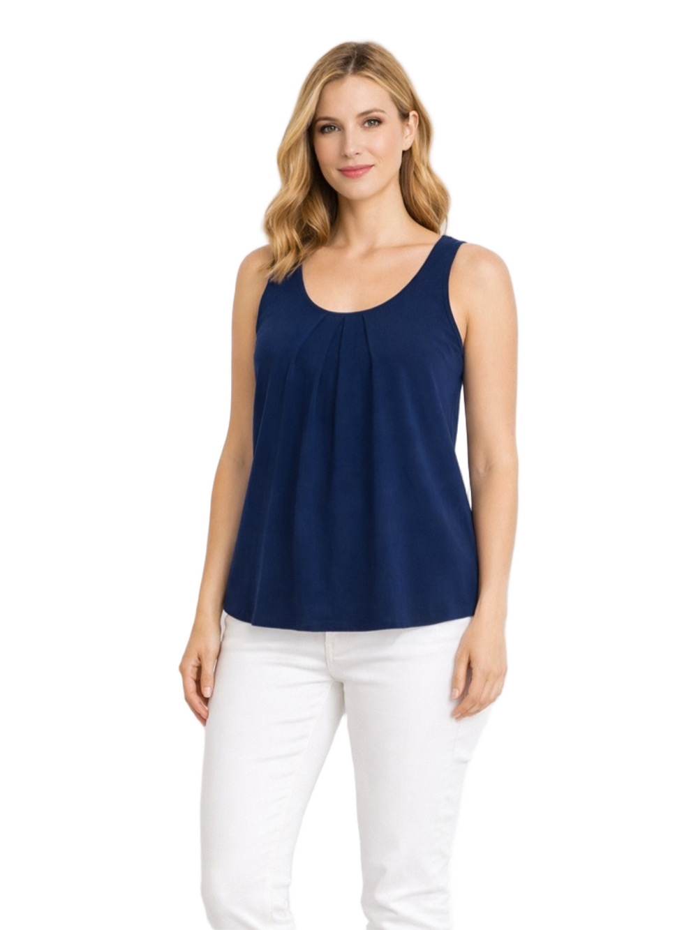 new york and company navy blue layered tank top y2k